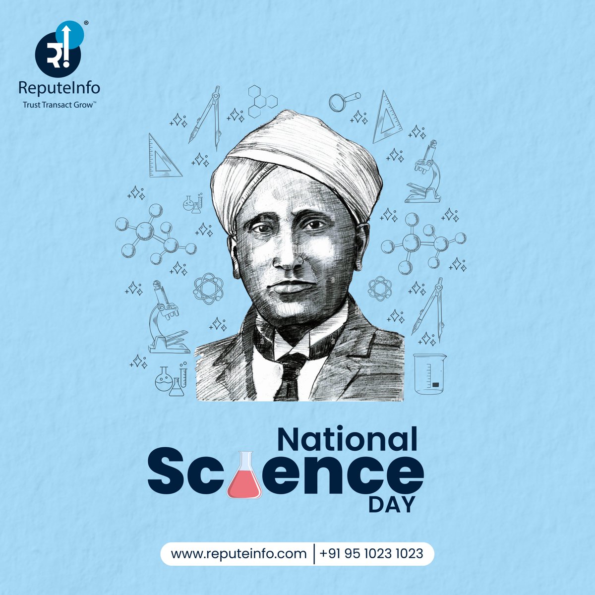 ReputeInfoApp's tweet image. National Science Day.
.
.
#NationalScienceDay #sciencefacts #science #day #MSME #B2B #business #b2bbusniess #binarysphere #reputeinfo #creditanddebtmgt #b2bapp #cashflow #DelayedPayment #overdue #gst #paymnetfollowup #followup #automaticpaymentreminder #baddebt #daman #vapi