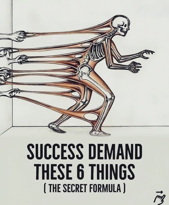 PsycheWizard's tweet image. Success Demand These 6 Things:

- Thread -