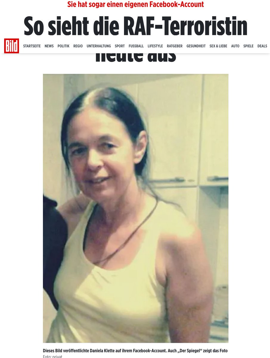 German police caught Daniela Klette from the RAF after 30 years on the run. Turns out she was living in the middle of Berlin, got a Facebook account and if you put her image into even one of the public biometric search engines, you can find her without much effort.