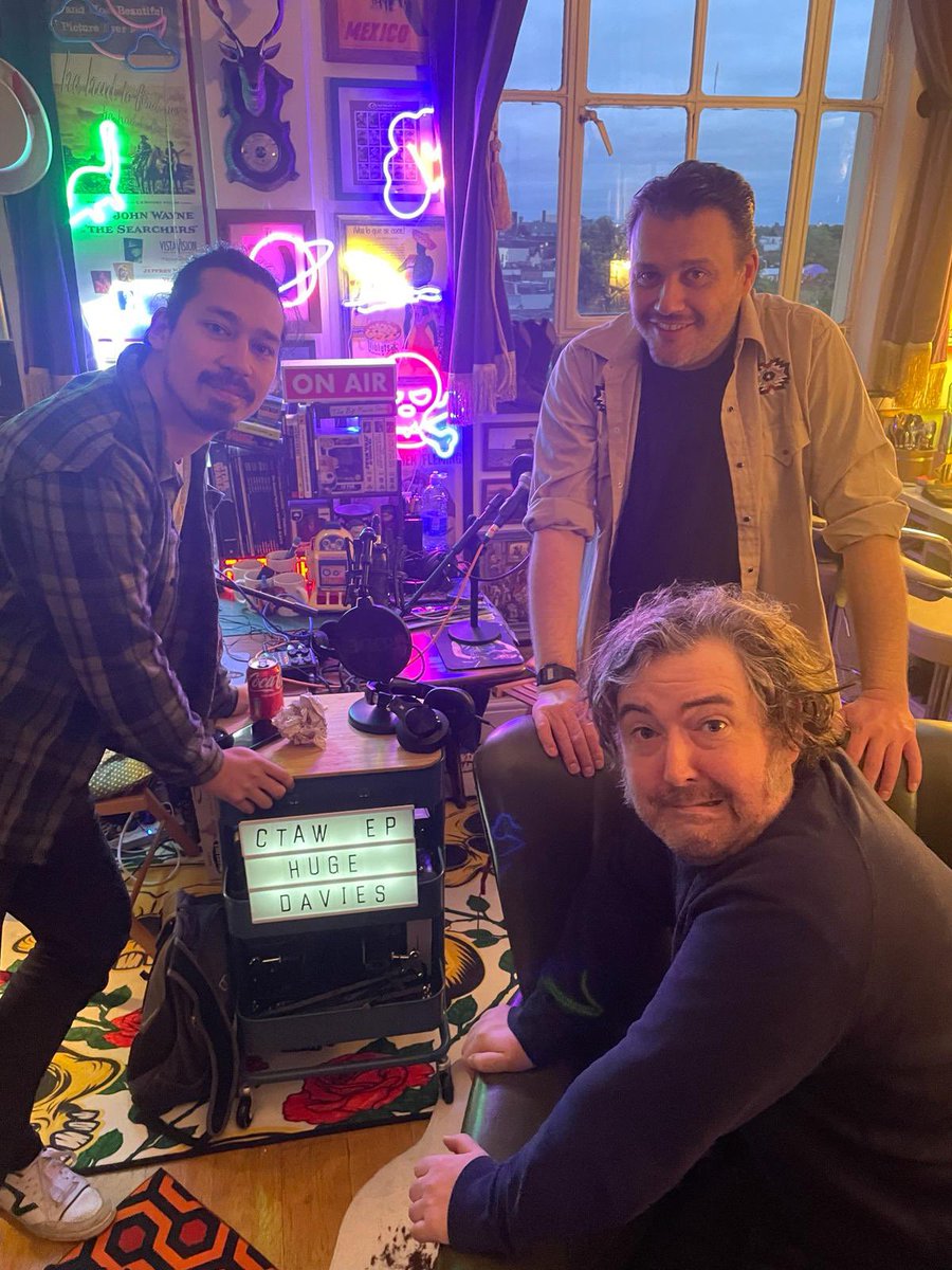In episode 5 of Control the Airwaves  <a href="/HugeDavies/">🎹 Huge Davies 🎹</a> joins <a href="/TheNickHelm/">Helm Dogg on Tour</a> and <a href="/natmetcalfe/">Nathaniel Metcalfe (also available on Bluesky)</a> in the clubhouse treehouse to pick his perfect night of TV. Produced by <a href="/producer_nat/">Natalie King</a> and the JC3000. Tell your friends! pod.fo/e/221c0f