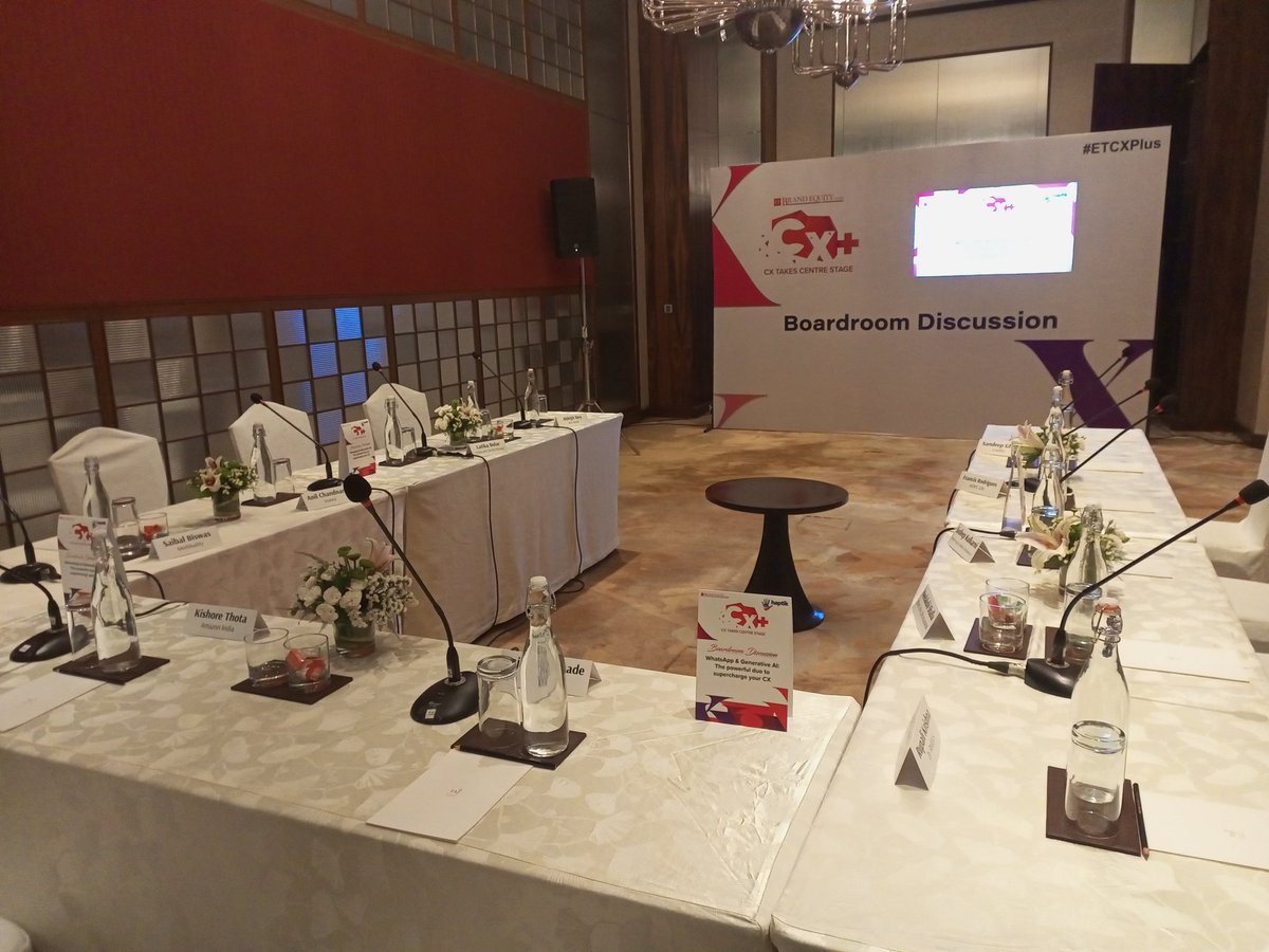 rupalikd's tweet image. #ETCXplus #WhatsApp &amp;amp; #GenAI the power duo for delivering meaningful &amp;amp; enticing #CustomerExperience