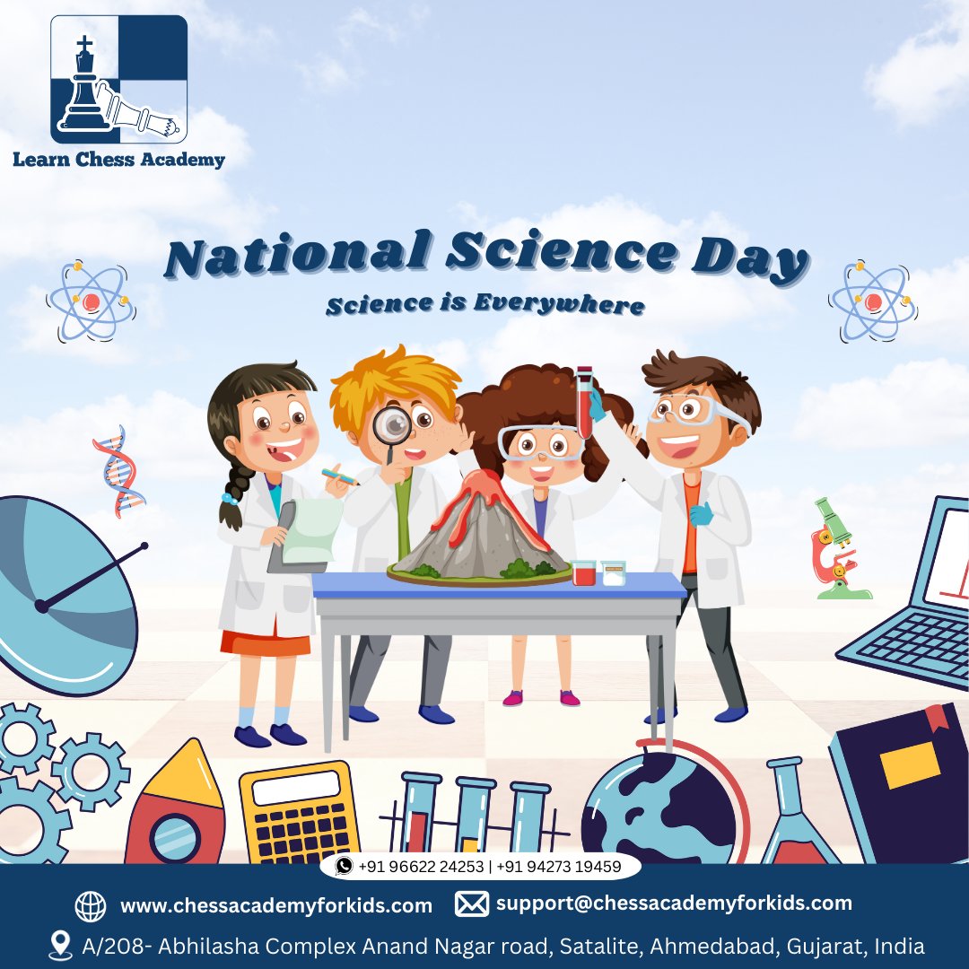 LearnChessAcade's tweet image. Humble tributes to eminent scientist and Nobel Laureate #CVRaman on #NationalScienceDay, celebrated to commemorate the discovery of the Raman Effect

#nationalscienceday #indianacademyofscience #stateofsciene #scientist
#chessteacher #chessclass #learnchessacademy #maitreysoneji