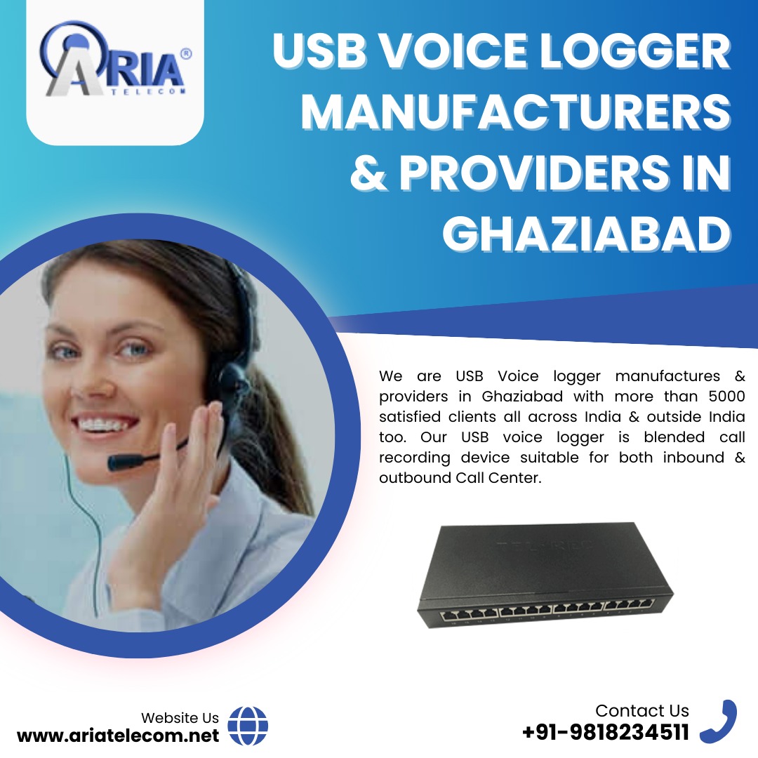 atsplindia's tweet image. Aria Telecom Solutions leads in manufacturing and providing USB voice loggers in Ghaziabad. 

Contact us:
☎ +91-9818234511 
📩 sales@ariasolutions.net
🌐 ariatelecom.net/Ghaziabad/USB-…

#USBVoiceLogger #Ghaziabad #CallCenterSolution #VoiceRecording #BusinessCommunication