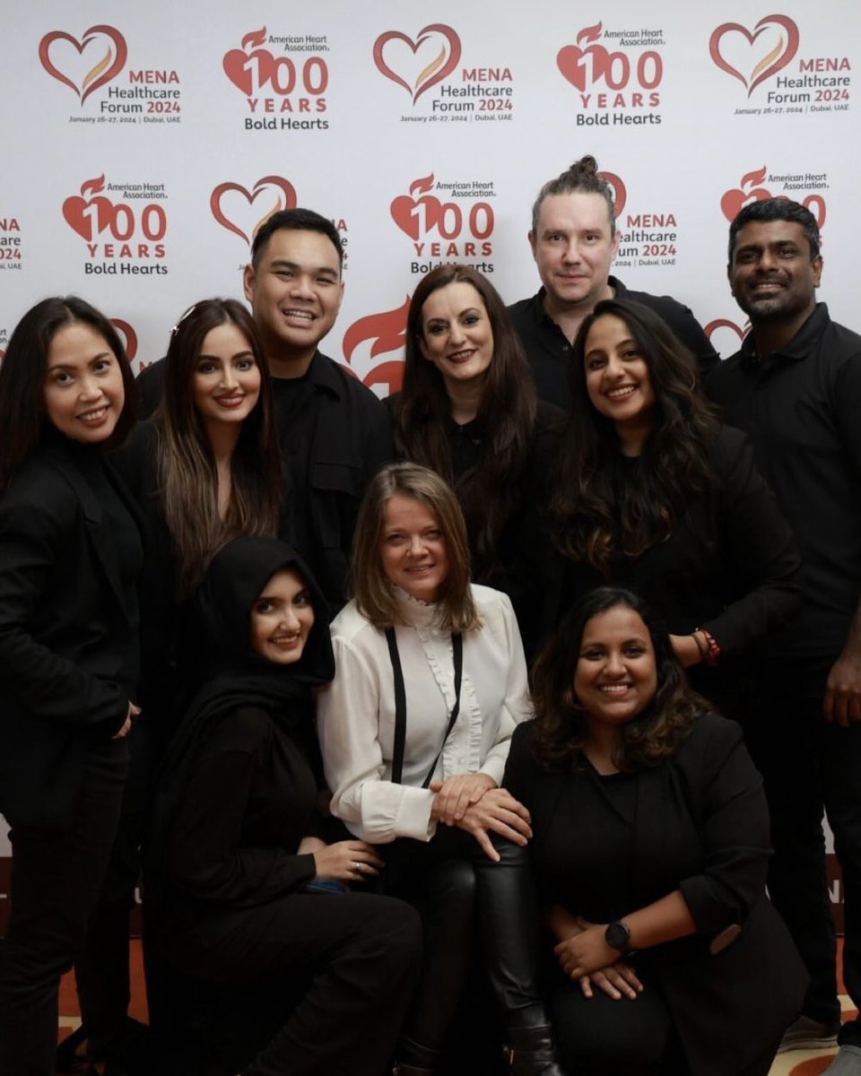 Throwing it back to a stunning team photo captured at the AHA MENA Healthcare Conference, a must-have on our feed, marking the incredible success of the event. 🙌🏻🫀

<a href="/conraddubai/">Conrad Dubai</a>