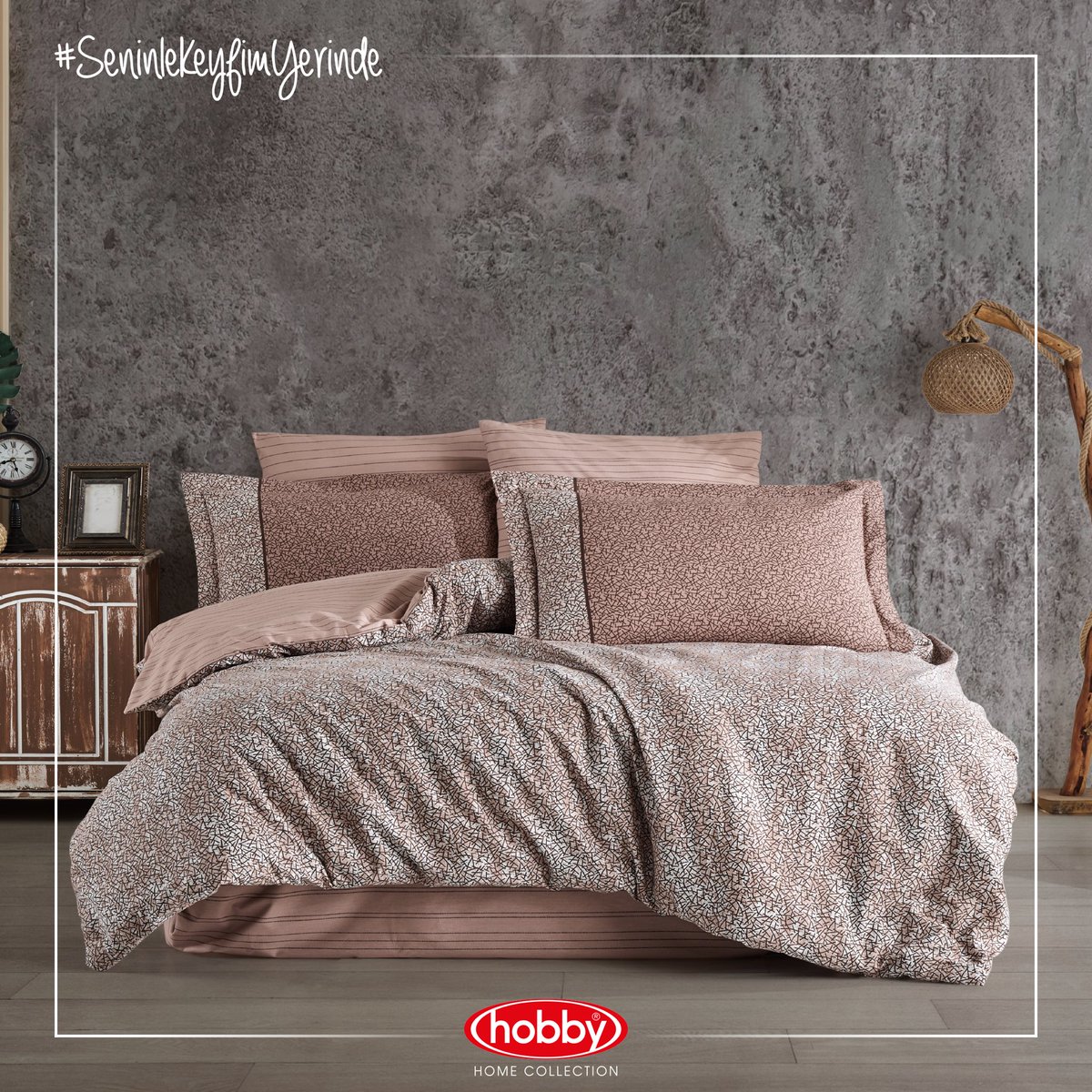 Her gün, hayırlısı neyse onun olduğu sabahlara uyanın!

#SeninleKeyfimYerinde #HobbyHomeCollection #silvana #poplin #nevresimtakımı #nevresim #hobby #evtekstili