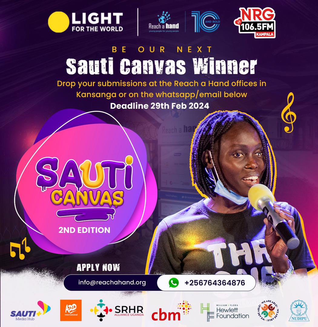 Time’s ticking.The deadline to submit your application for #Sauticanvas is tomorrow.Whether it’s art,poetry, music,or any creative endeavor,we want to see it.

Our team is here to support you and bring your vision to life.

Don’t wait, submit now