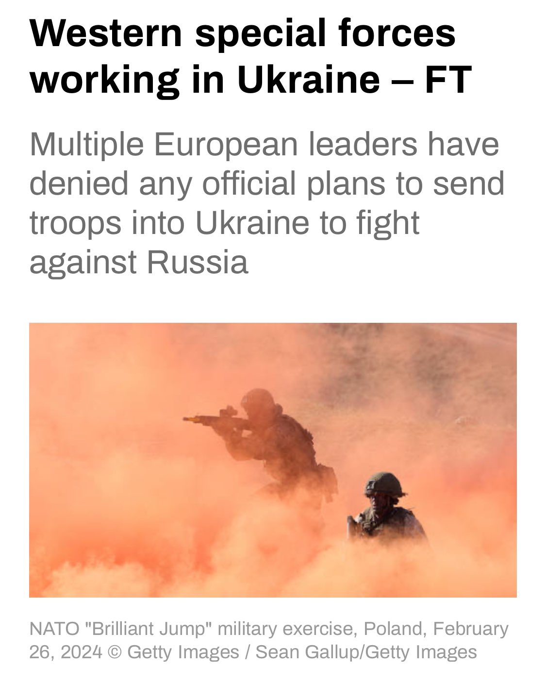 US Civil Defense News on X: "🚨Update: US and NATO troops and civilians are  working all over Ukraine in support of the Ukrainian forces in the war  against Russia! NATO has command