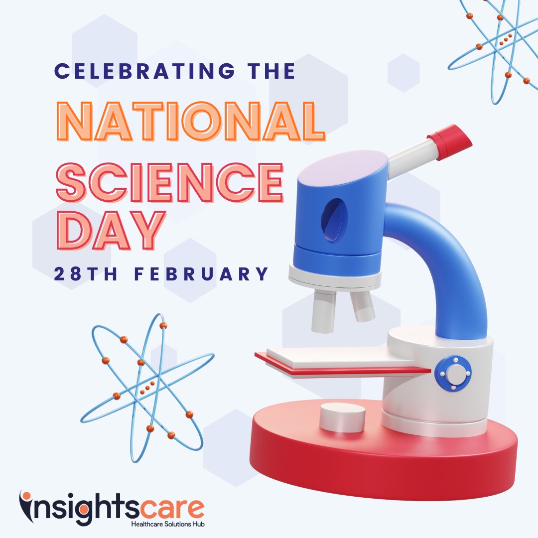 Happy National Science Day! Let's celebrate the strides made in health science. From groundbreaking research to innovative treatments, science continues to pave the way for better health for all
#NationalScienceDay #HealthScience #MedicalResearch #InnovationInHealth #InsightsCare