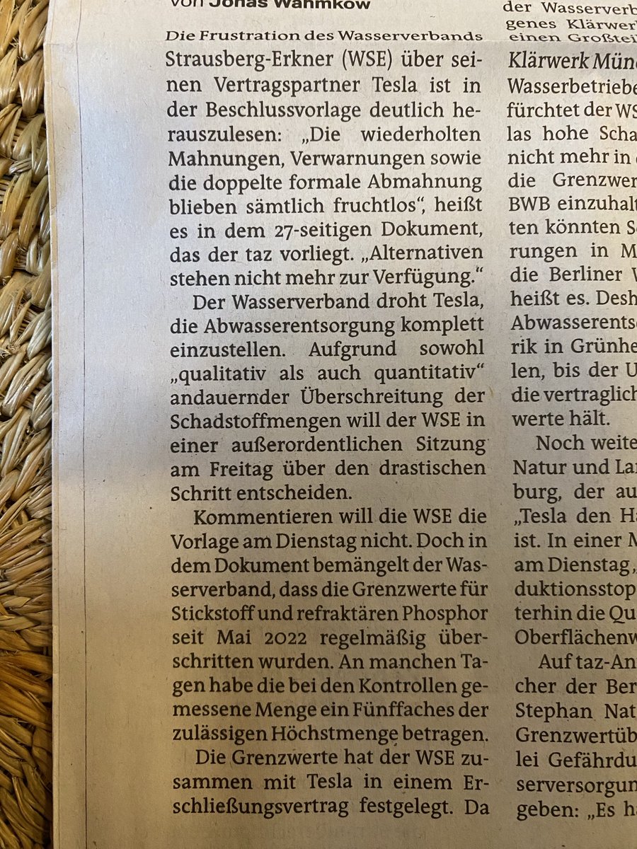 Die Produktion von vermeintlich umweltfreundlichen Autos ist alles andere als umweltfreundlich. Leider keine Überraschung, eigentlich. #Klimakrise #Tesla