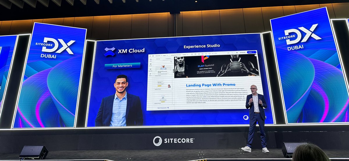 User experience, content, journey analytics and framework freedom are in-built with XMCloud and part of our revolutionary DXP #SitecoreDX