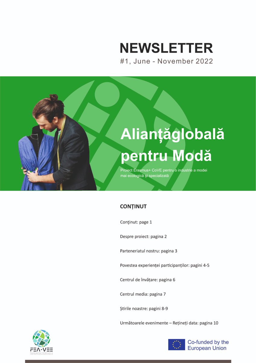 FEA-VEE newsletter #1 on Romanian is here and ready for you: issuu.com/fea-vee-romani…
Keep on following the FEA-VEE project as make for our Newsletters subscribe at fea-vee.eu/ro/centrul-med… and/or send us message-request here and at facebook.com/feaveeproject/…