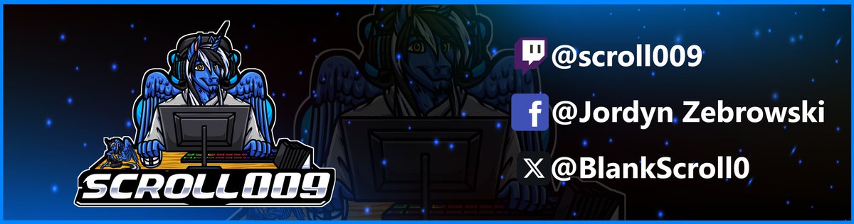 BlankScroll0's tweet photo. Excited to unveil our new logo banner on Twitch, designed by @AnnaGrey_sp ! Big thanks to them for their creativity and talent. Check out our updated look on Twitch! #Twitch #LogoDesign #GraphicDesign https://t.co/C7a22sXFZ4
