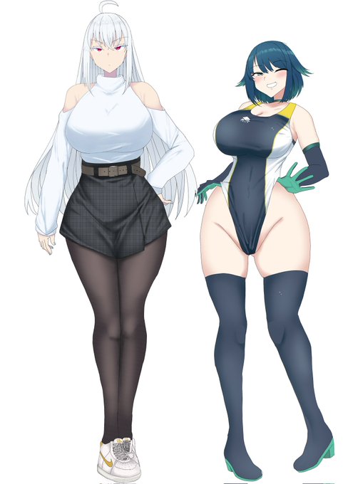 全身描いたら並べることできるからいいよね☺️ 