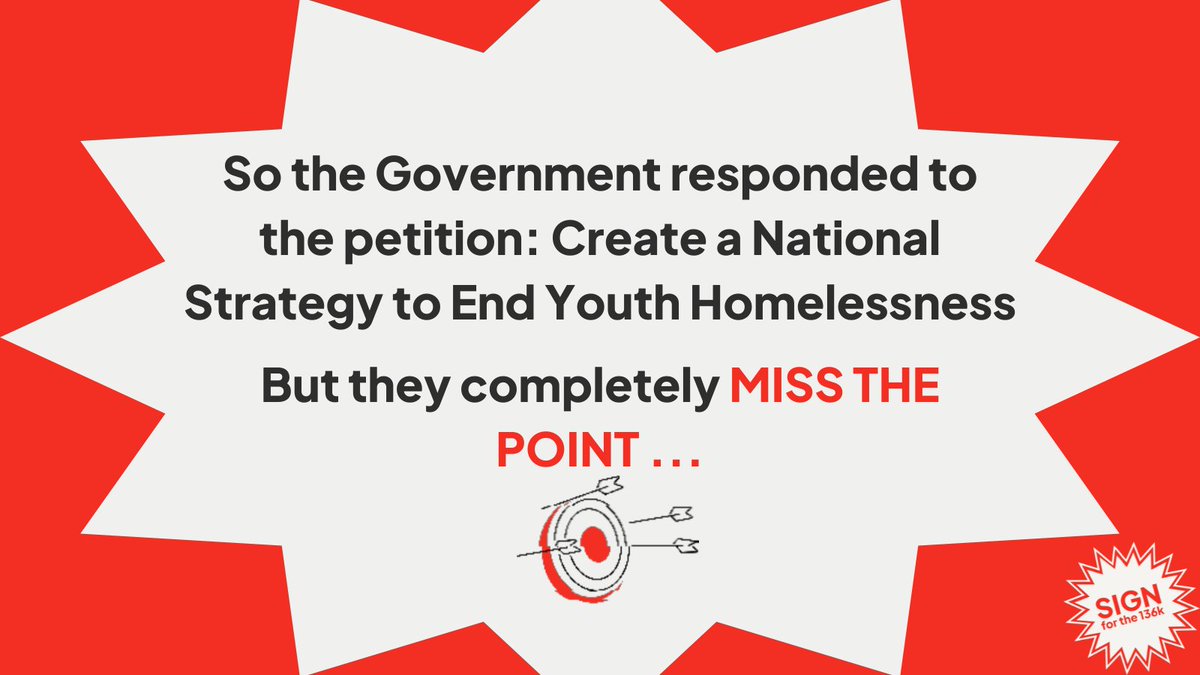 🗝️We stand with <a href="/Centrepoint/">Karen</a> and their campaign for a strategy to end YOUTH homelessness.  Please get involved if you can.⬇️

planforthe136k.org.uk/blog/the-gover…

#PlanForThe136K