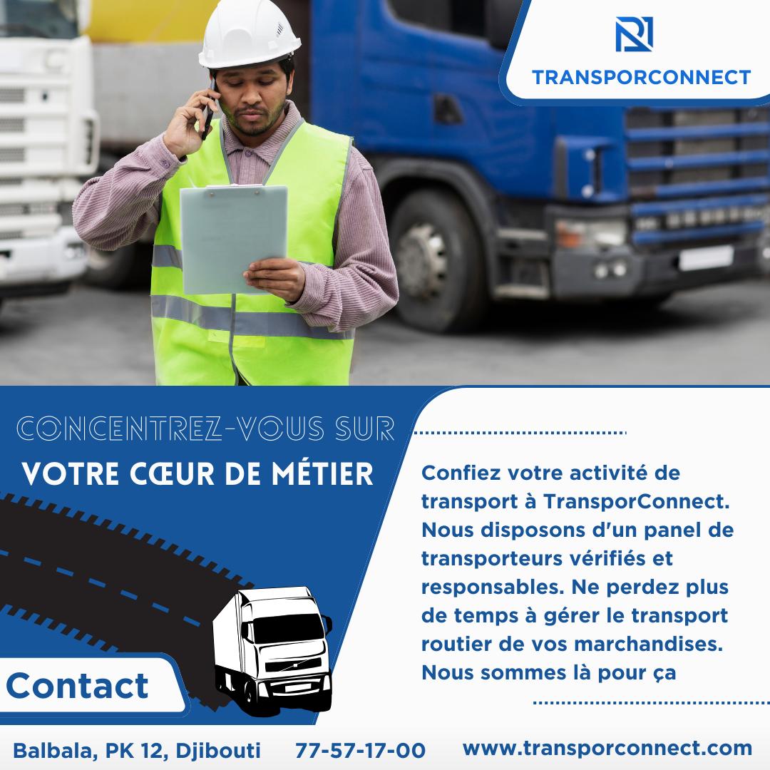 TransporConnect's tweet photo. Laissez TransporConnect gérer gratuitement votre activité de transport et gagnez du temps pour vous concentrer sur le cœur de votre métier.

#Transport #Logistique #Corridors #Djibouti #Éthiopie #Startup #Digital https://t.co/4mvcWyn8P2