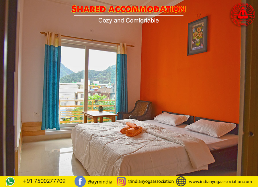 Accommodation Types at AYM Yoga School in Rishikesh, India 

#yoga #yogahome #rishikesh