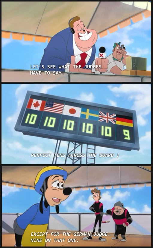RiseFallNickBck's tweet photo. An Extremely Goofy Movie premiered 24 years ago today!

Gave us this legendary joke! https://t.co/sKtsGYzx0m