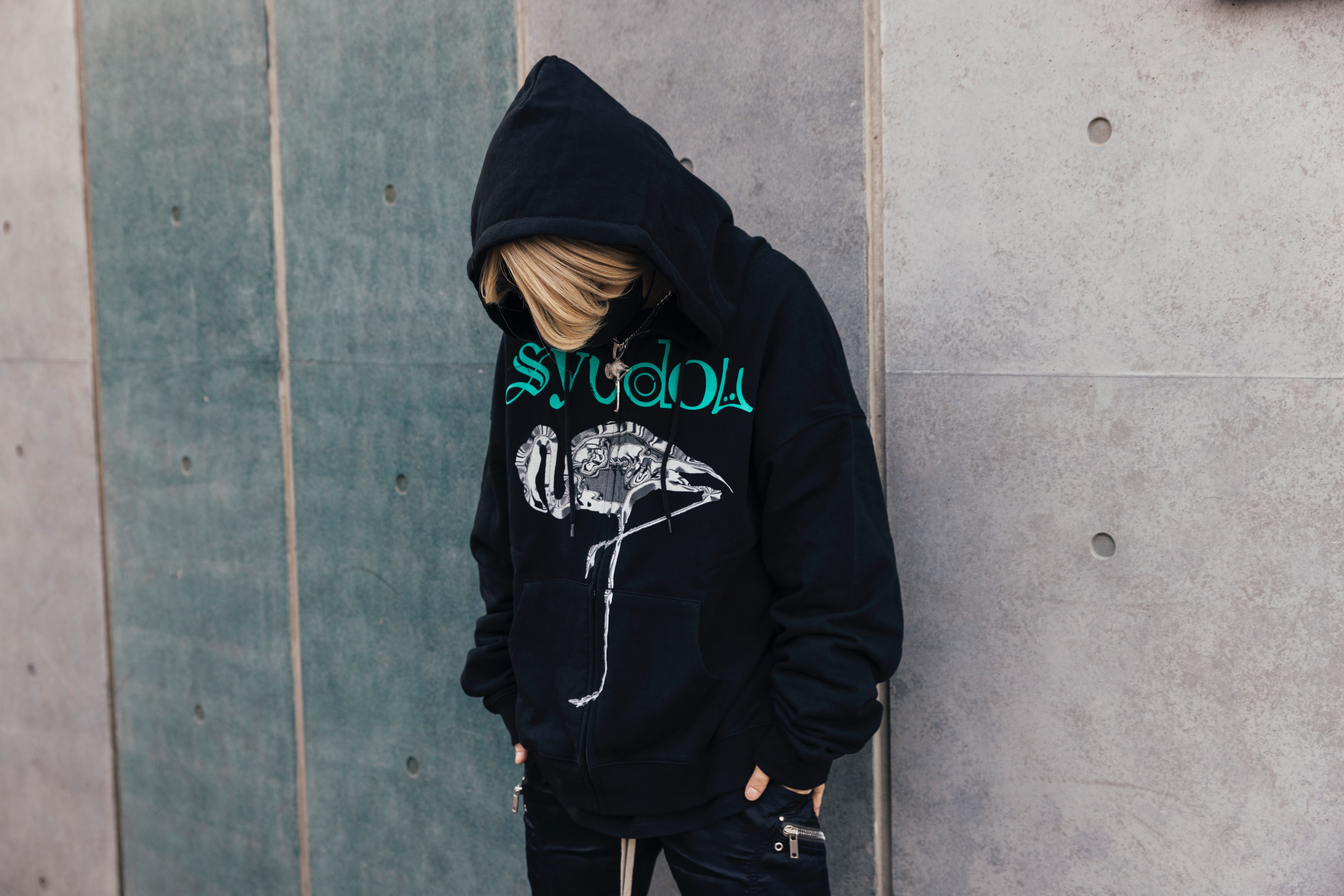 syudou 新春決起集会フラミンゴジップアップフーディー L syudou新春決起集会フラミンゴジップアップフーディー L syudou