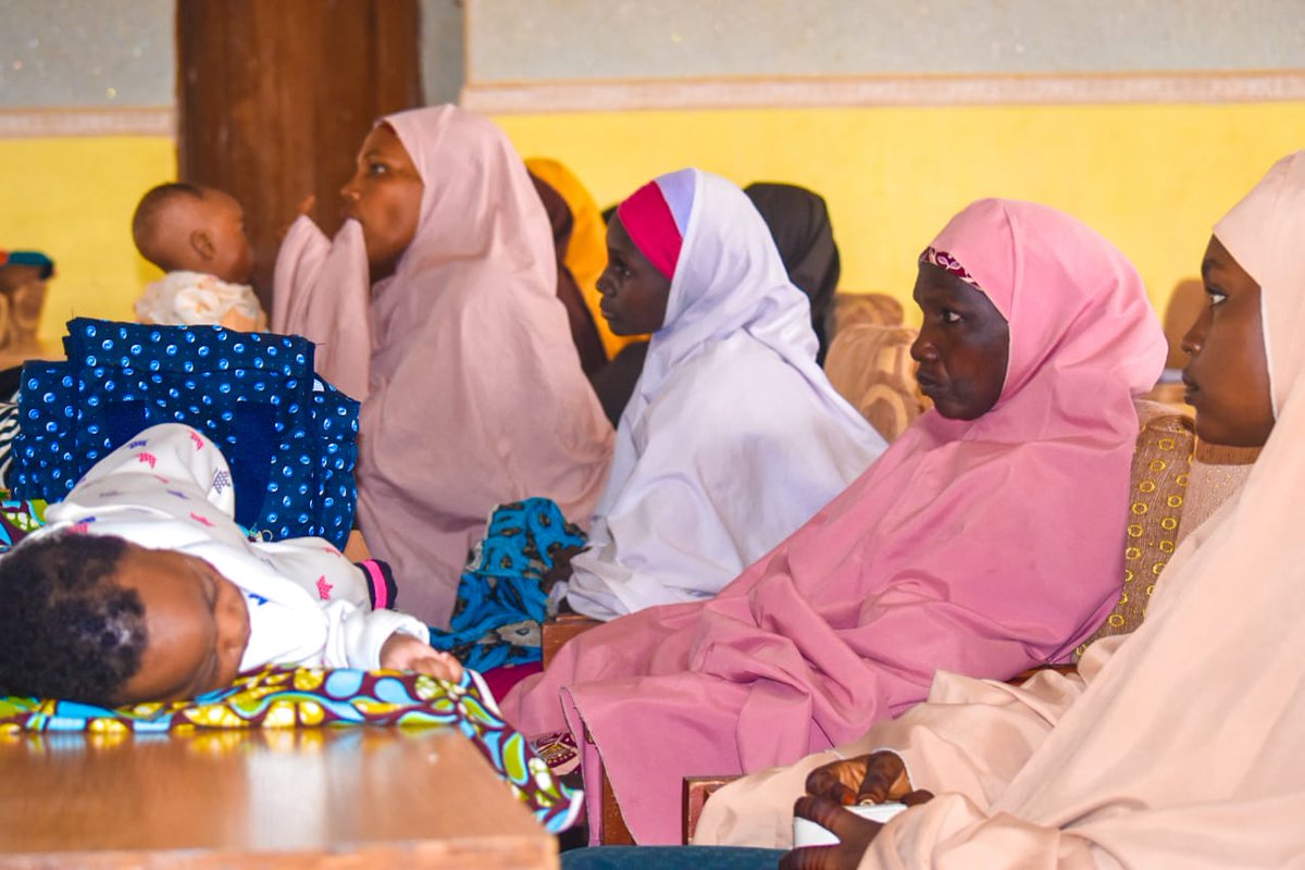 "Providing women with MMS during pregnancy contributes in reducing the risk of low birth weight (LBW), childhood stunting and anemia in women" Nutrition Focal Person for Kaduna North LGA, Furera Aliyu, disclosed during a the Town Hall meeting  in Zone 2, Kaduna state.