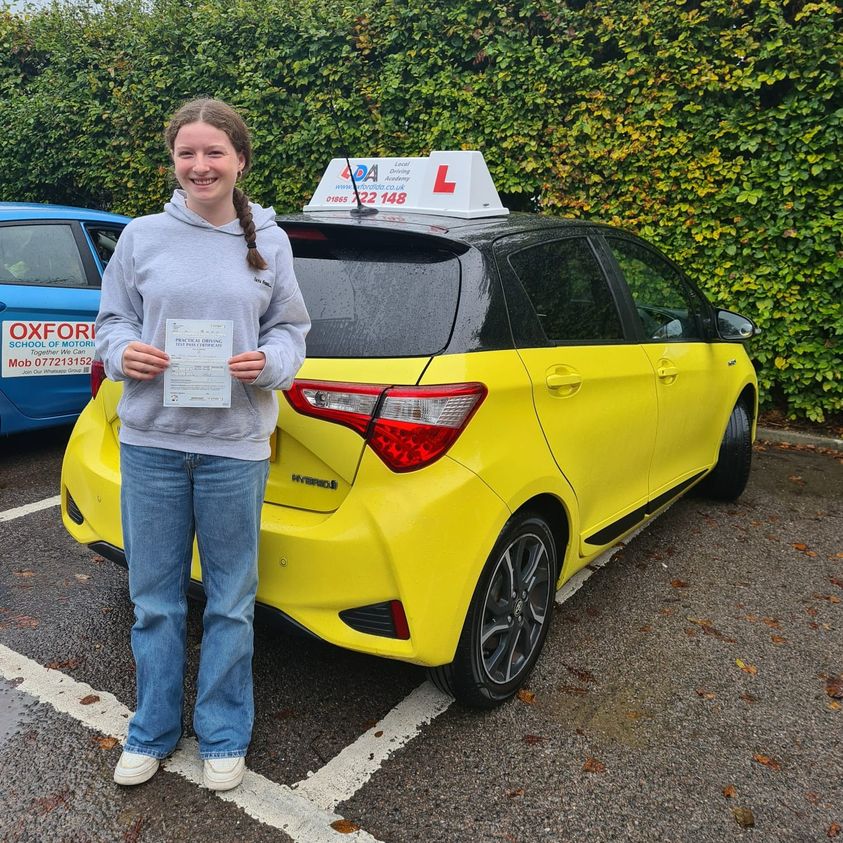 OxfordLDA's tweet photo. A massive congratulations to Sacha who drove brilliantly & got a well deserved 1st time driving test pass! Congrats from your driving instructor and all of us at the Local Driving Academy.
Book online today: https://t.co/q31tmoVOBI
#FirstTimePass #DrivingLessons #Driving #Oxford https://t.co/ZeBaZvFlu6
