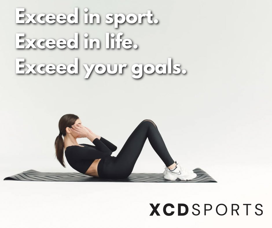 XCDsports's tweet photo. Exceed in sport, Exceed in life, Exceed your goals - XCD Sports

https://t.co/vlX4Mu8qO8 https://t.co/V1Bl3qo3RR