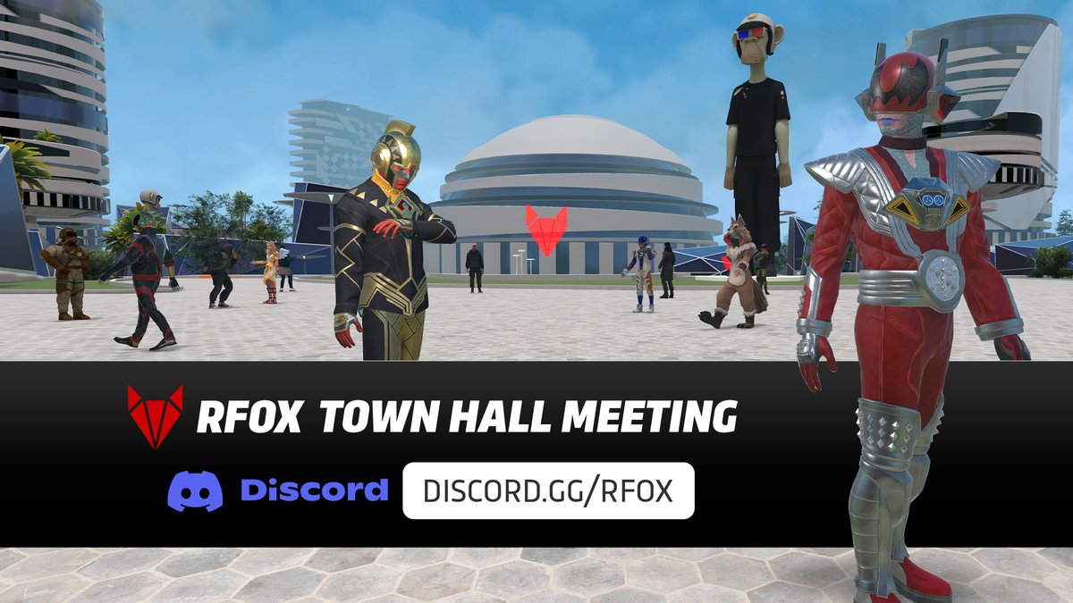 RFOX (@rfox_official) on Twitter photo 🚨 Get ready for a major announcement 🚨
<a href="/bennydoda01/">Ben Fairbank 🍊💊</a> and the RFOX team are hosting a Town Hall event this evening at 9 PM GMT+8.
We've got big news to share and will answer all your questions during our Q&A session.
▶️ Discord Link: go.rfox.com/3Ihd1AT 🚨 Get ready for a major announcement 🚨
<a href="/bennydoda01/">Ben Fairbank 🍊💊</a> and the RFOX team are hosting a Town Hall event this evening at 9 PM GMT+8.
We've got big news to share and will answer all your questions during our Q&A session.
▶️ Discord Link: go.rfox.com/3Ihd1AT