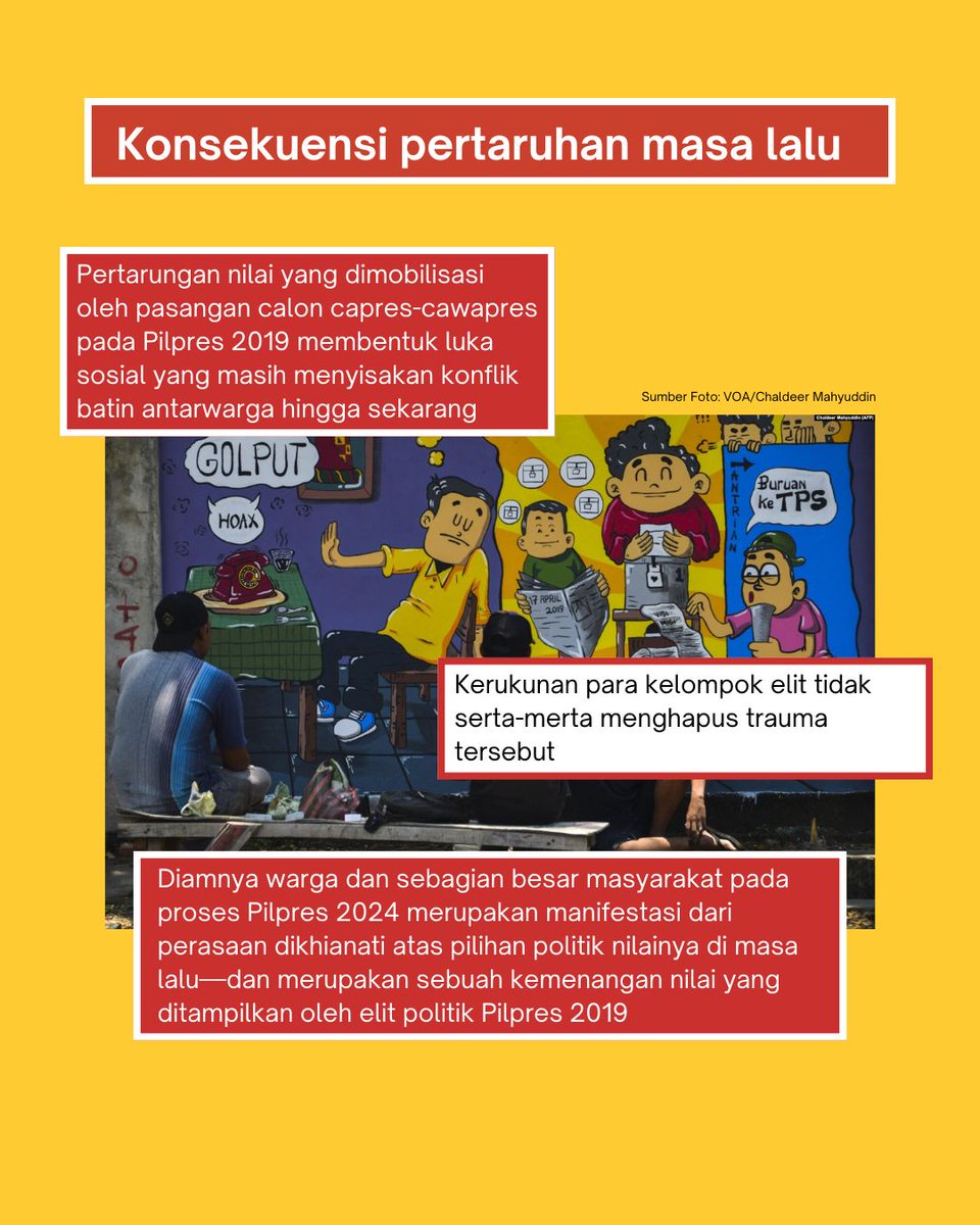 ui_asiarc's tweet photo. Dalam artikel ini, Imam Ardhianto menegaskan bahwa alih-alih berhenti di hari pemilu, sudah saatnya masyarakat Indonesia meneruskan kawalannya terhadap demokrasi negara hingga setelah pemenang ditentukan sekali pun. https://t.co/PypVyEZrox