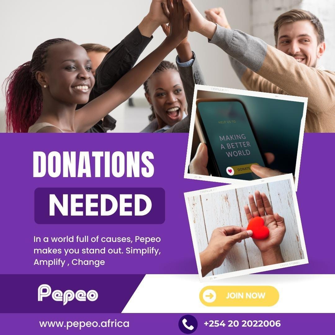 Unlock the power of giving with Pepeo.
Your platform for positive change.🤓
#pepeo
#www.pepeo.africa
#bybrainverse