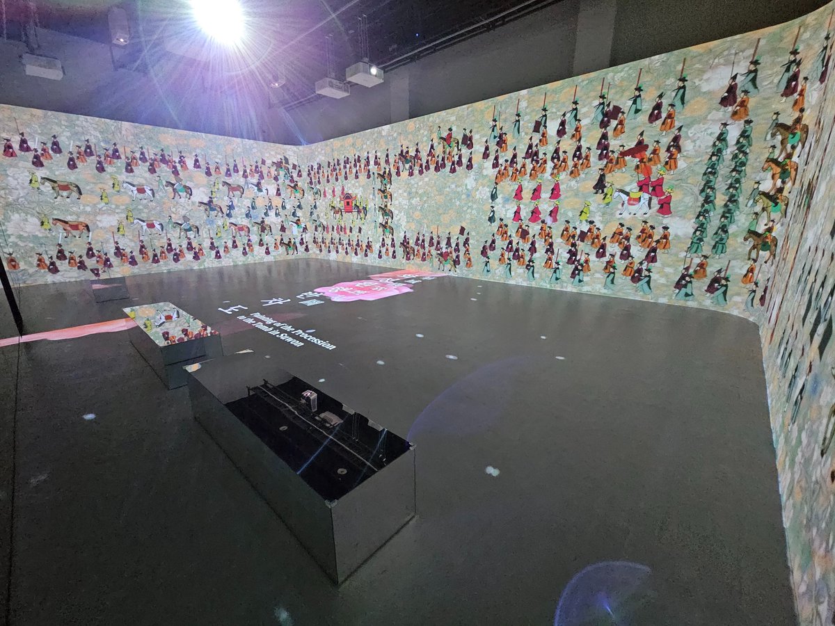 KCCPHIL's tweet photo. What did you think of the <Royal Procession with the People> experience?
If you want to know more about these records, you may check out <https://t.co/MpvFIpuxVP> and witness some of the records in 3D!
#EndlessLandscape #국립중앙박물관 #KArt #KCCPhil #KoreanCulturePH https://t.co/lLOcE6Uc62