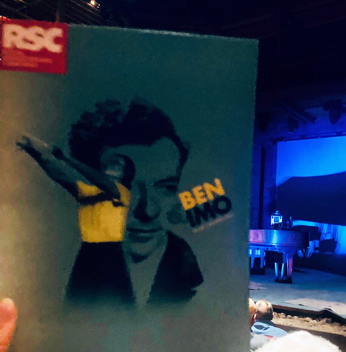Theatre No 4 
I loved Ben & Imo! @thersc 

2 amazing actors, a piano and a great script, great sound & lighting too, I left wanting to know more… highly recommend!      #theatre #rsc #talent #actor #actress #composer #benjaminbritten #imogenholst