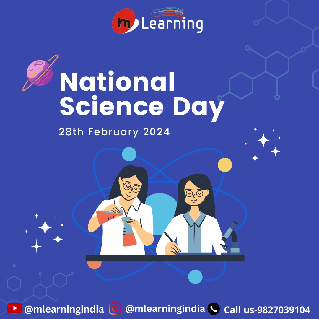 Exploring The Magic Of Science On National Day !!
.
.
#MLearningIndia #MLearning #NAtionalScienceDay #Scienceday #Nationalday #ScienceCelebration #DiscoverScience #InnovationInspiration #ScienceWonders #FutureInScience #Discovery #ScientificExploration #KnowledgeIspower #Post