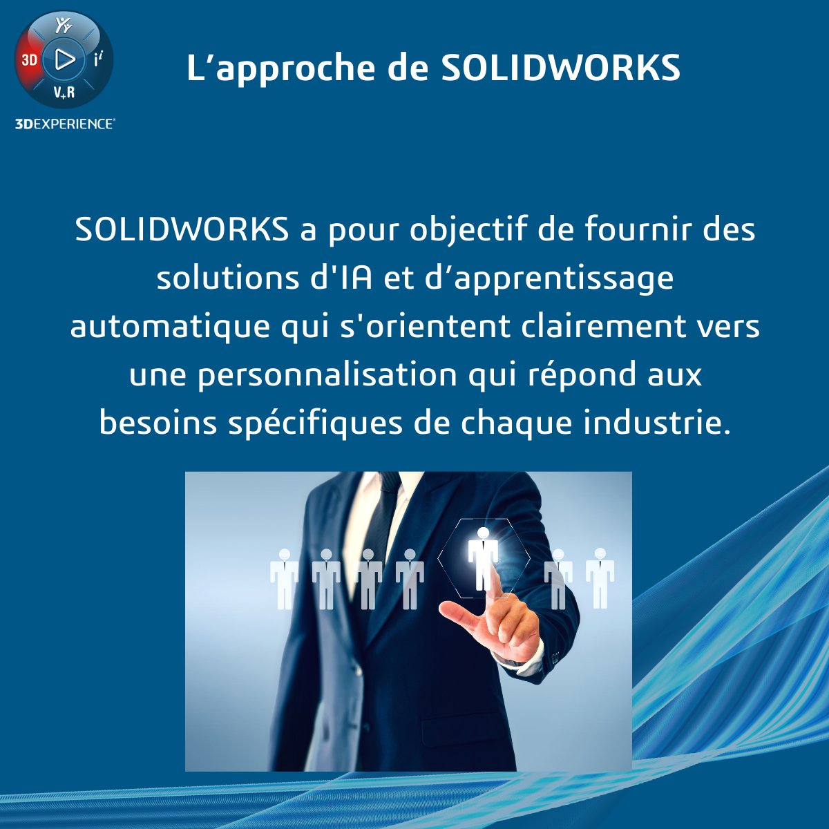 SolidWorksFR's tweet photo. Imaginez que vous puissiez gagner plus de temps lors de la conception et de la mise sur le marché des produits. 
Bienvenue dans le futur où l'apprentissage automatique et l'IA montrent la voie à suivre...

#SOLIDWORKS2024  #Innovation #3DEXPERIENCE #Conception3D #CAO #Tech #IA https://t.co/nGkJ7C2LER