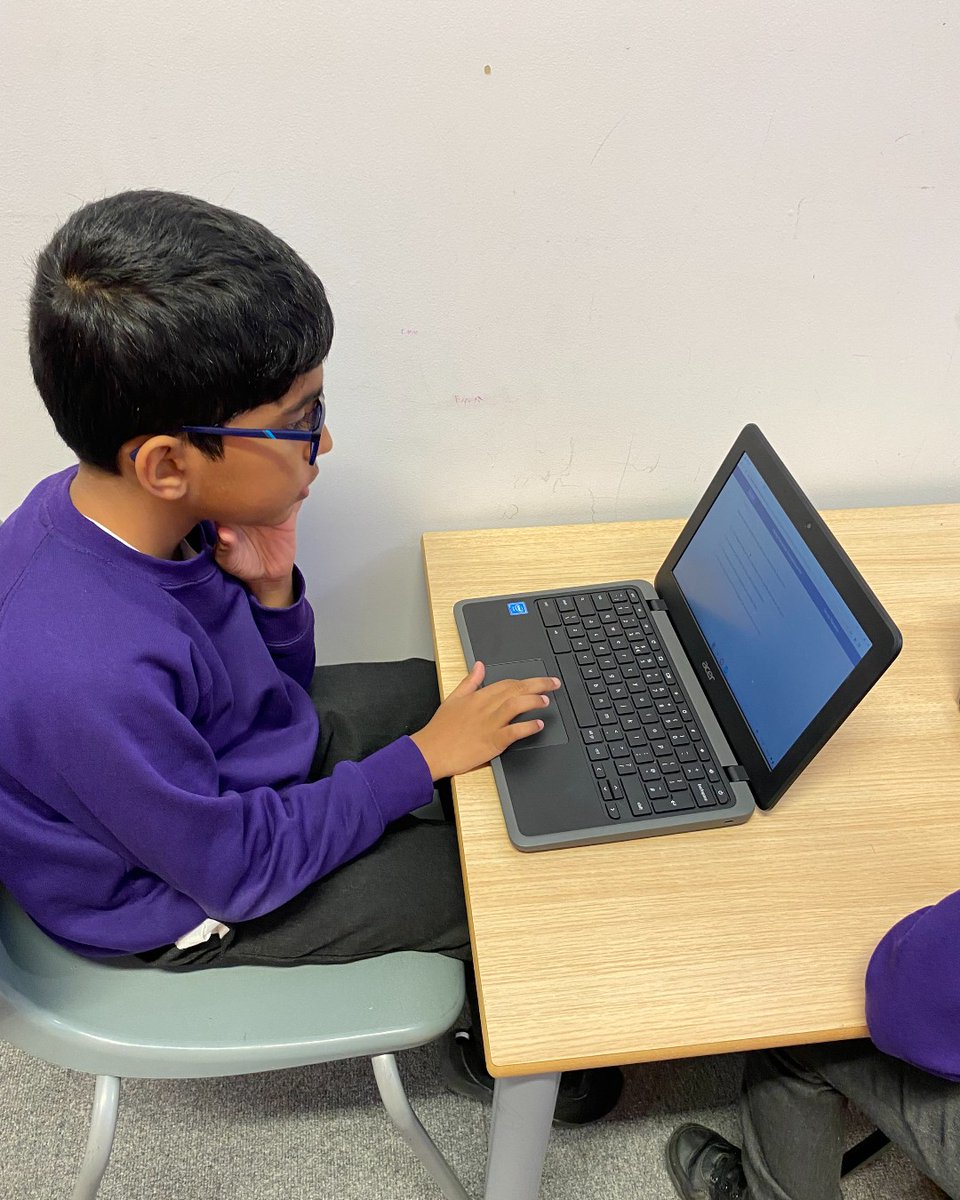 Year 3 pupil focusing on his AR quiz. The Accelerated Reader program aims to promote independent reading, assess reading comprehension, and encourage students to challenge themselves with a variety of books. #renlearnuk #renlearnus #reading #quiz #year3 #pupils