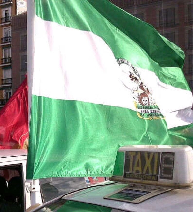 PidetaxiCordoba's tweet photo. 💚🤍💚🚖 Todo el equipo que forma parte de #PidetaxiCordoba (operadoras, administrativas y #taxis de #CórdobaEsp), os desean un Feliz #28Feb #DíaDeAndalucía
#28F #Andalucia https://t.co/E050vHeoFr