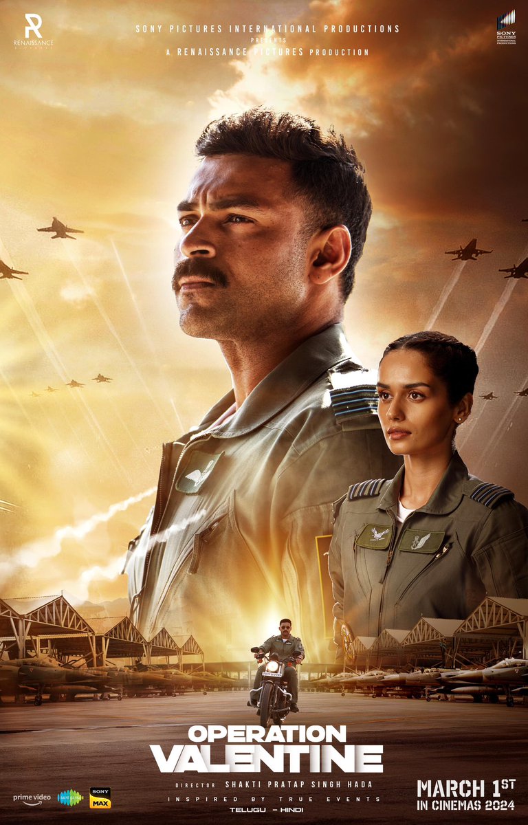 Sujalam suphalaam Malayaja seethalam Sasyasyaamalam Maataram🇮🇳 
VANDE MATARAM 🫡

#OperationValentine has Goosebumps moments throughout the film. A perfect aerial combat movie with the right emotions in the right place.❤️‍🔥

Terrific BGM and Top-notch VFX considering the budget.