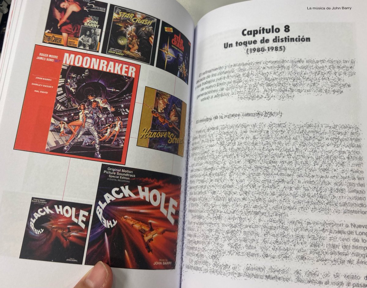 shardasmal's tweet photo. La música de John Barry. Nueva edición completa y a color. En Amazon. Algunas imágenes del interior. Todo sobre el ganador de 5 Oscars. #JohnBarry #bandasonora #musicadecine #bso #ost #barry #libro #Amazon #cine #musica #oscars #partitura #hardasmal #shardasmal https://t.co/UZZgiB0bje