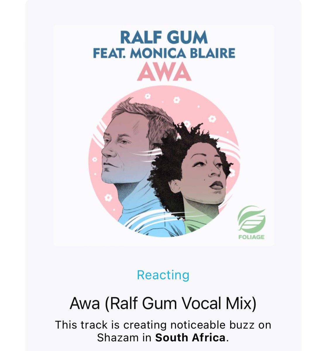 H A P P Y

to see AWA creating buzz on <a href="/Shazam/">Shazam</a> <a href="/AppleMusic/">Apple Music</a> 🇿🇦