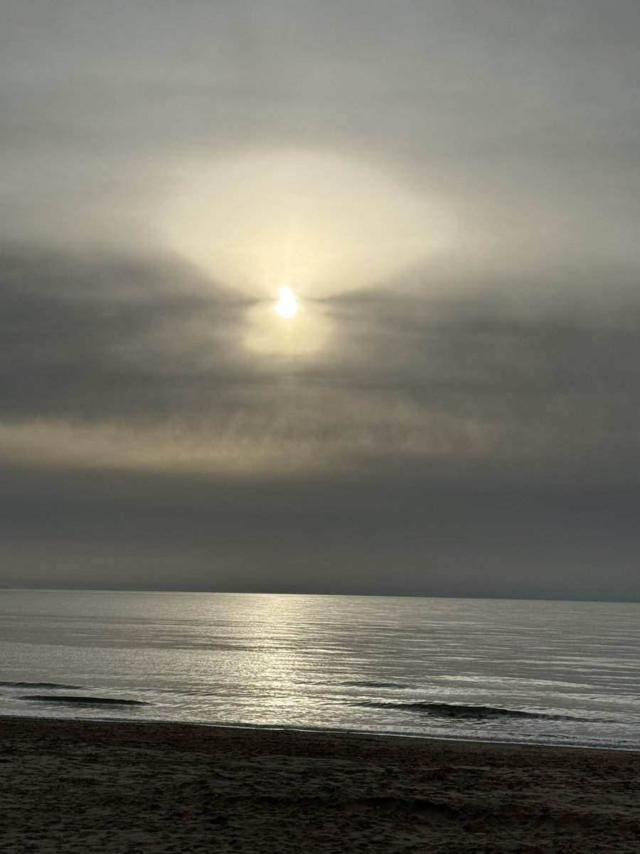 Moment of calm before the day ahead