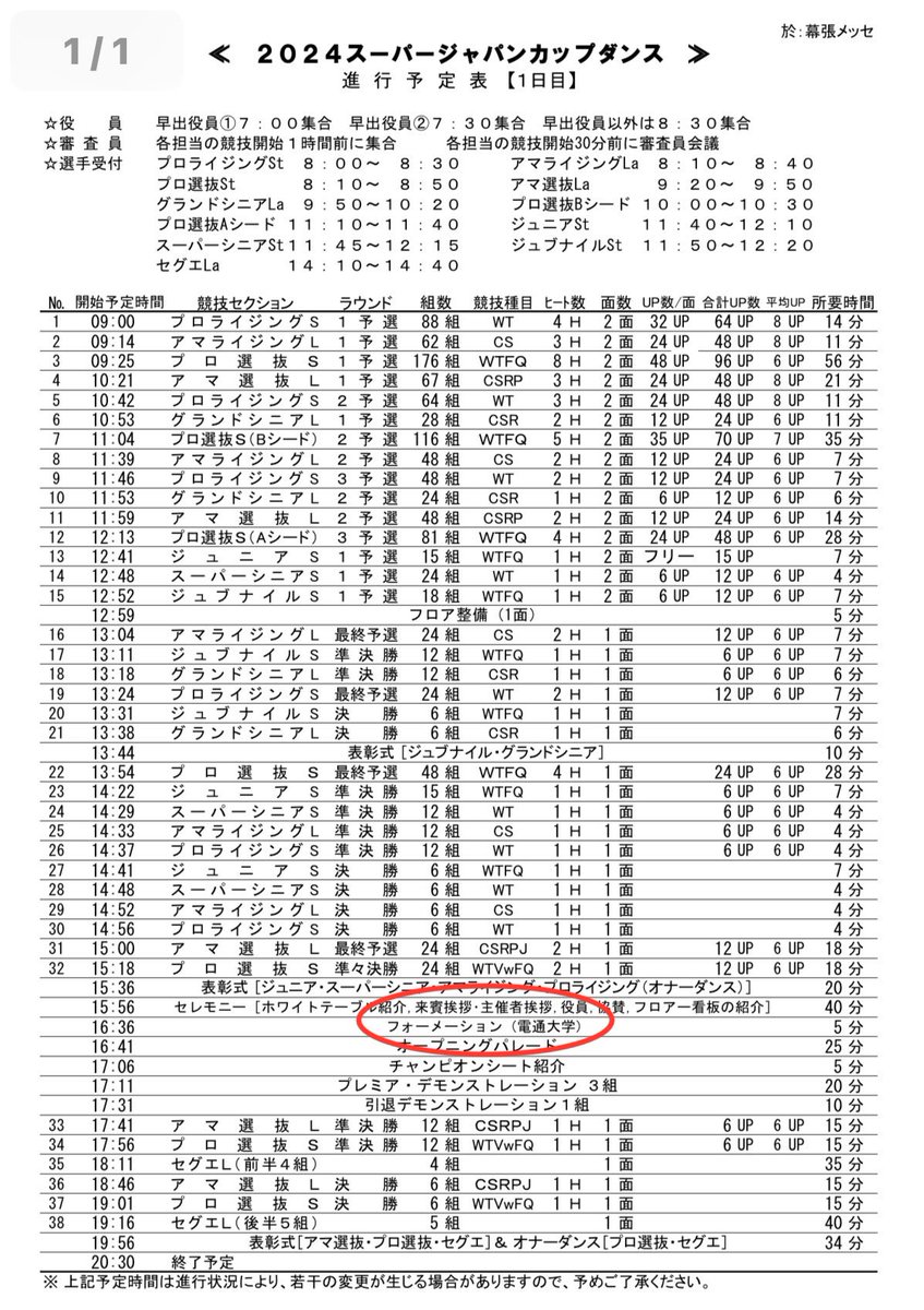 EJBDFinfo's tweet photo. スーパージャパンカップの両日に、昨年の全日本学生競技ダンス選手権大会のフォーメーション優勝校、#電気通信大学競技ダンス研究部 のフォーメーションが披露されます💃🕺💃🕺
お楽しみに🎶🎶

#2024SJC
#JBDF #EJBDF https://t.co/69HXGd44Bp