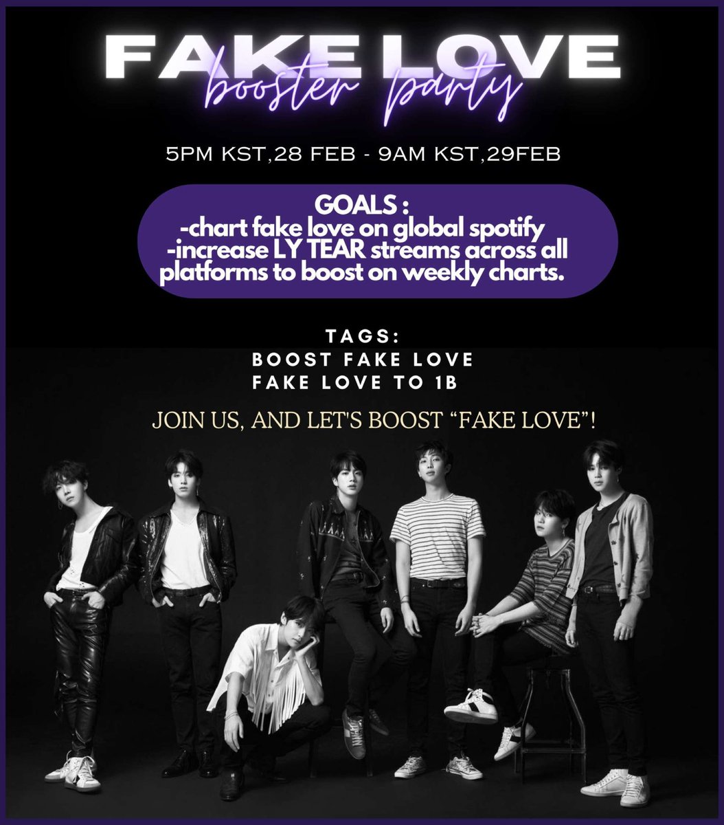 BeyondArmy1306's tweet photo. ARMY 🔥
Time to get FAKE LOVE on top‼️ We're so close to reaching 1B streams and giving BTS their 5th Billion Plaque💜

Let's start streaming 🔥
Goal: DROP 500 SS!!

Keep streaming until re-comeback week ends🙏

Playlists📣 https://t.co/2DbjQtuaLg

BOOST FAKE LOVE
FAKE LOVE TO 1B https://t.co/a0ggJNHti7
