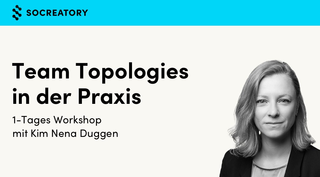 🌪🏛 Ihr möchtet IT-strategische Veränderungen & zugleich eine dynamische Entwicklungsorganisation? 🙌 In diesem Workshop bekommt ihr von unserer #TTA @KimDuggen das hierfür notwendige Wissen, das ihr direkt im eigenen Kontext anwenden könnt: ➡️🔗 socreatory.com/de/trainings/t…