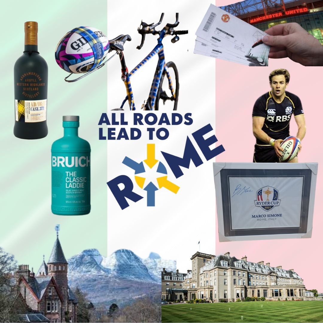 Have we got an auction for you, experiences and things that are truly unique follow the link below sliderstock.com/rome/item/Besp… #allroadsleadtorome #doddieaid2024