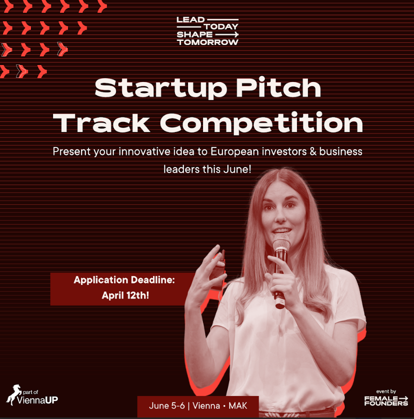 📢 <a href="/femalefounders_/">Female Founders</a>  are looking for 12 startups that are changing the world!

Are you a female-led or gender-diverse startup in the pre-seed or seed funding stage?

Then apply🤩 bit.ly/PitchTrackLTST…

#LTST24 #techstartups #Europeanstartups #femalefounders #ViennaUP2024