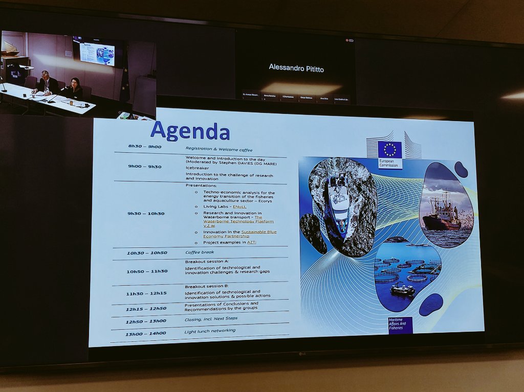 EAPO is participating in the @EU_MARE energy transition workshop on innovation and research ! #greentransition #ETPFish_Aqua