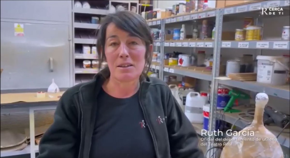 👩‍🎨🧑‍🎨Ruth García y Juan Ramón Laca nos cuentan su trabajo en el departamento de Utilería del Teatro Real

✅Un trabajo artístico que permite desarrollar la creatividad, trabajando con autores y creadores de óperas

📹Conoce su experiencia: youtu.be/GbcOm7wIG8w

#TalentoPúblico