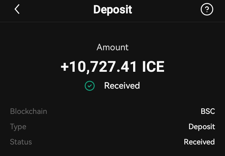 fayjay_'s tweet image. I finally received my #Icedistribution to my OKX wallet.