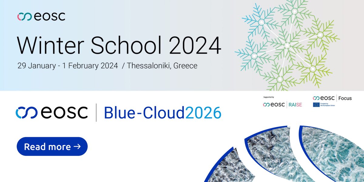 BlueCloudEU's tweet image. ❄️ Last month the #BlueCloud team was hosted by @eoscassociation at the #EOSCwinterschool!

🔗 If you want to read more on the #winterschool and what has been discussed, head over to our website: shorturl.at/uMSX2 

💫 Huge thanks to the Blue-Cloud2026 team there!