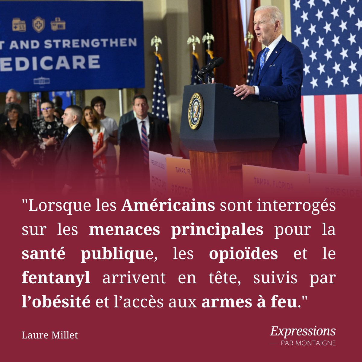 <a href="/Millet_Laure/">Laure Millet</a> 🇺🇸 Première analyse de la série "États-Unis, la santé en campagne" signée <a href="/Millet_Laure/">Laure Millet</a> : pourquoi les overdoses et l’obésité se trouvent en tête des préoccupations de santé publique ? Comment analyser cette crise majeure et inédite ? 👉  bit.ly/3wz2ezu