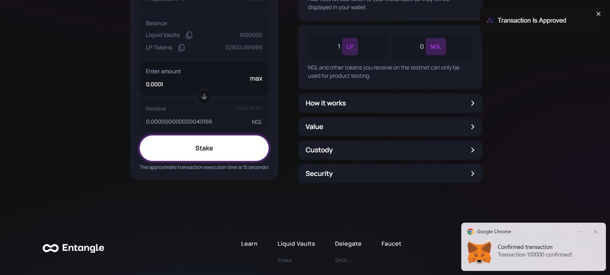 PJCryptocrazy_1's tweet image. Why am I so BULLISH on @Entanglefi 

I have smashed out over 100K trx's on the test net 
and why would I spend so much time ( 5hrs/day for over a month ) #EntangleMainnet 

What they are about 

A complete Oracle ecosystem to power 
GAMEFI
TRADEFI
DEFI 
and more
 🧵