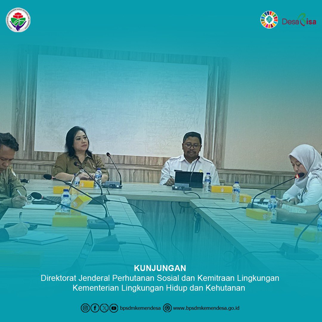 Kunjungan Direktorat Jenderal Perhutanan Sosial dan Kemitraan Lingkungan Hidup dan Kehutanan

Selengkapnya di bpsdm.kemendesa.go.id